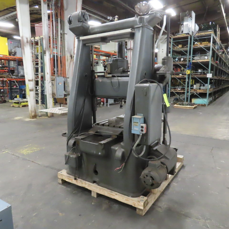 Societe Genevoise SIP MP-4G Jig Borer Mill 220V 3PH 27-3/4" x 23-1/2" Table