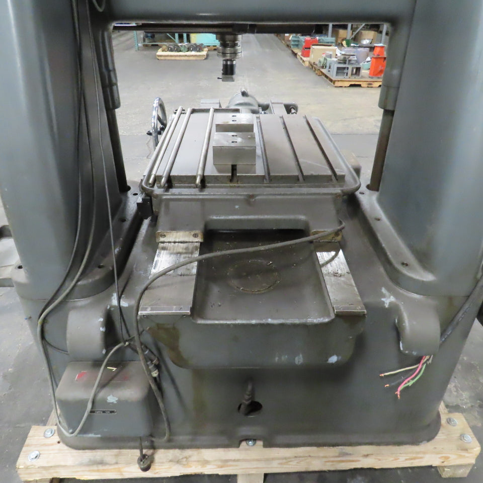 Societe Genevoise SIP MP-4G Jig Borer Mill 220V 3PH 27-3/4" x 23-1/2" Table