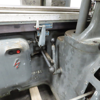 Societe Genevoise SIP MP-4G Jig Borer Mill 220V 3PH 27-3/4" x 23-1/2" Table