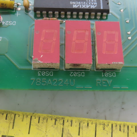 Thermal Care 9603783 785A224U Display Circuit Board PCB 560A224U01 Rev E
