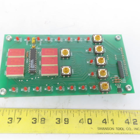 Thermal Care 9603783 785A224U Display Circuit Board PCB 560A224U01 Rev E