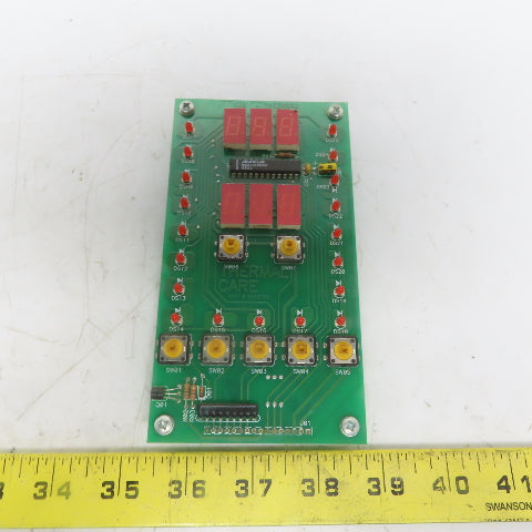 Thermal Care 9603783 785A224U Display Circuit Board PCB 560A224U01 Rev E