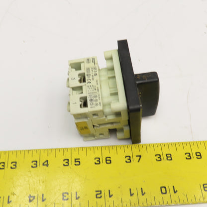Sprecher + Schuh LE2-25 2 Position Rotary Cam Switch 660V 25A 13kW