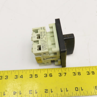 Sprecher + Schuh LE2-25 2 Position Rotary Cam Switch 660V 25A 13kW
