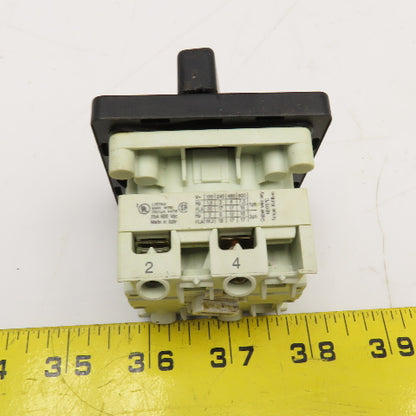 Sprecher + Schuh LE2-25 2 Position Rotary Cam Switch 660V 25A 13kW