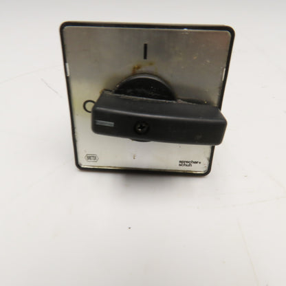 Sprecher + Schuh LE2-25 2 Position Rotary Cam Switch 660V 25A 13kW