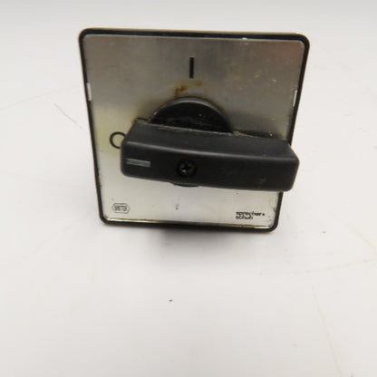 Sprecher + Schuh LE2-25 2 Position Rotary Cam Switch 660V 25A 13kW