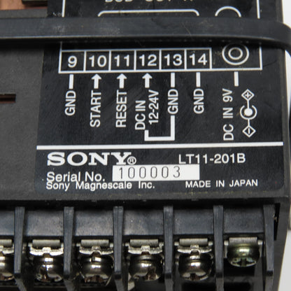 Sony LT11-201B Digital Display Unit 12-24VDC