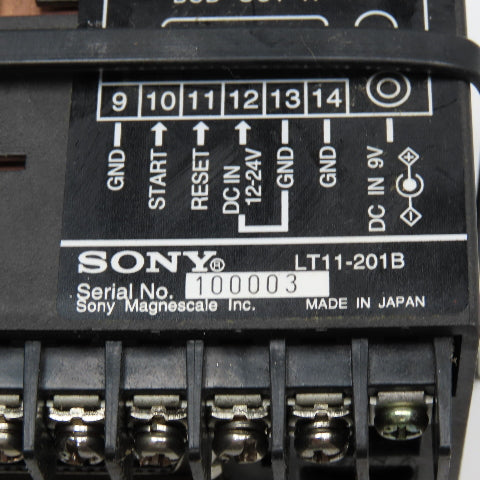 Sony LT11-201B Digital Display Unit 12-24VDC