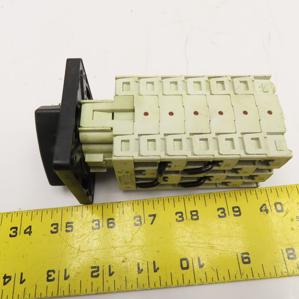 Sprecher + Schuh LE 2-25 4 Position Rotary Cam Switch 660V 25A