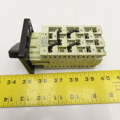 Sprecher + Schuh LE 2-25 4 Position Rotary Cam Switch 660V 25A