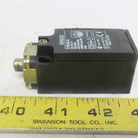 ERSCE E100-00-AI Plunger End Limit Switch AC15 6A /230V