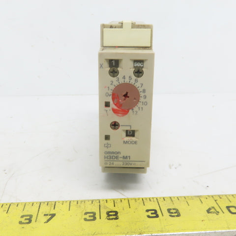 Omron H3DE-M1 Solid State Multi-function Time Delay Relay 24-230VAC/DC
