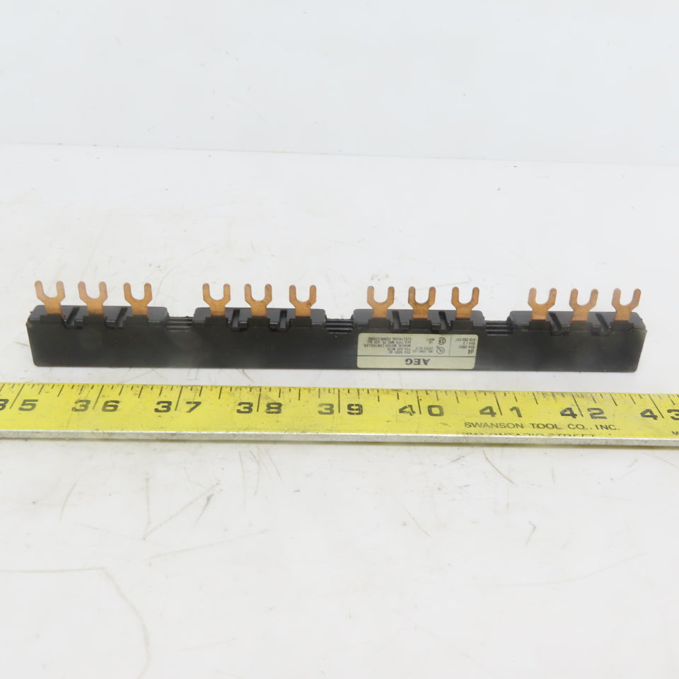 AEG Type MBS 25 207 910-293-207 Bus Bar 65A 600V