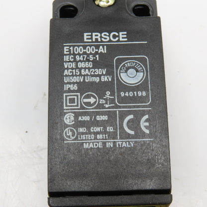ERSCE E100-00-AI 230V 6A Push Button Limit Switch