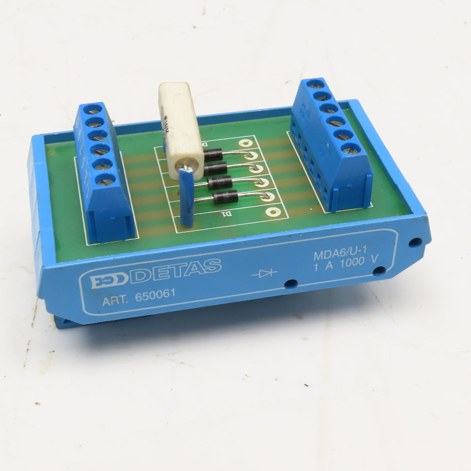 Detas 650061 MDA6/U-1 1A 1000V Diode Assembly