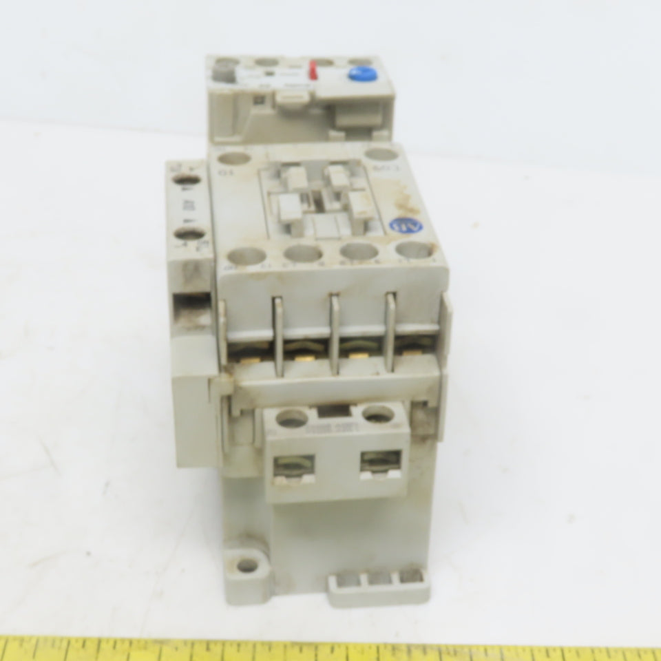 Allen Bradley 100-C09*10 Ser. A 10Hp 30A Contactor W/193-EA1DB Thermal Overload