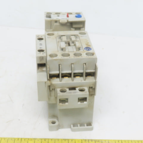 Allen Bradley 100-C09*10 Ser. A 10Hp 30A Contactor W/193-EA1DB Thermal Overload