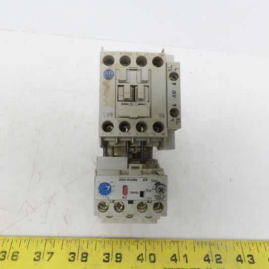 Allen Bradley 100-C09*10 Ser. A 10Hp 30A Contactor W/193-EA1DB Thermal Overload