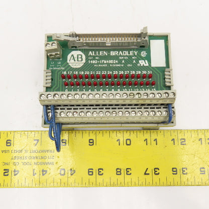 Allen Bradley 1492-IFM40D24 10-30V AC/DC 40 Point I/O Module