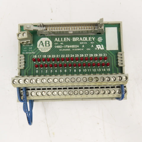 Allen Bradley 1492-IFM40D24 10-30V AC/DC 40 Point I/O Module