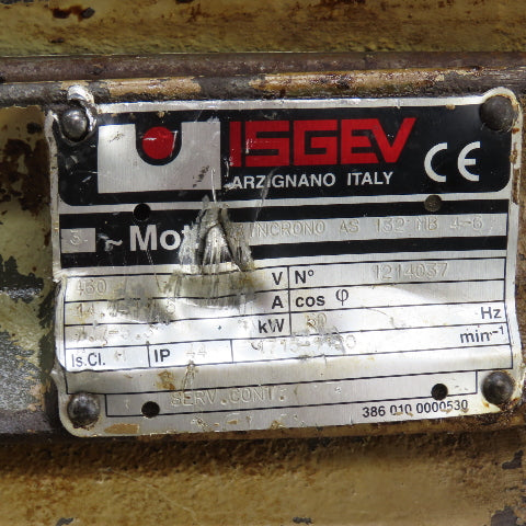Isgev ASINCRONO AS 132 MB 4-6 7.7-5.3kW Dual Speed Electric Motor 1715-1120RPM