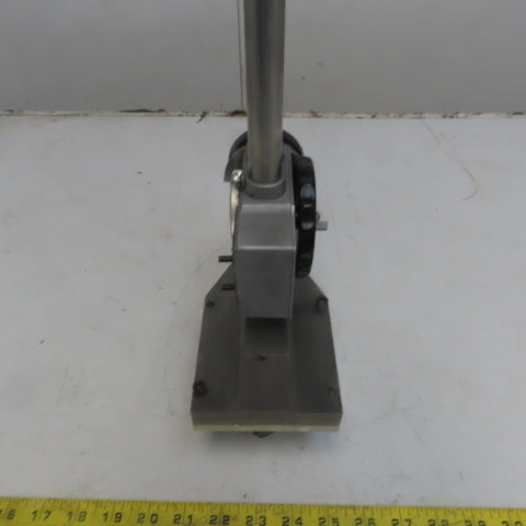 18" Analog Height Gauge W/Modified Magnetic Base & Touch off