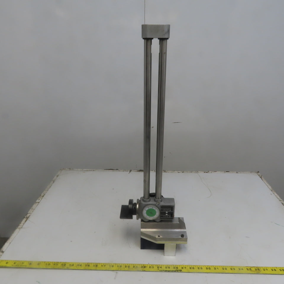 18" Analog Height Gauge W/Modified Magnetic Base & Touch off