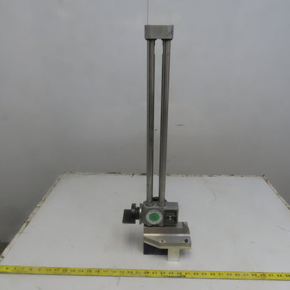 18" Analog Height Gauge W/Modified Magnetic Base & Touch off