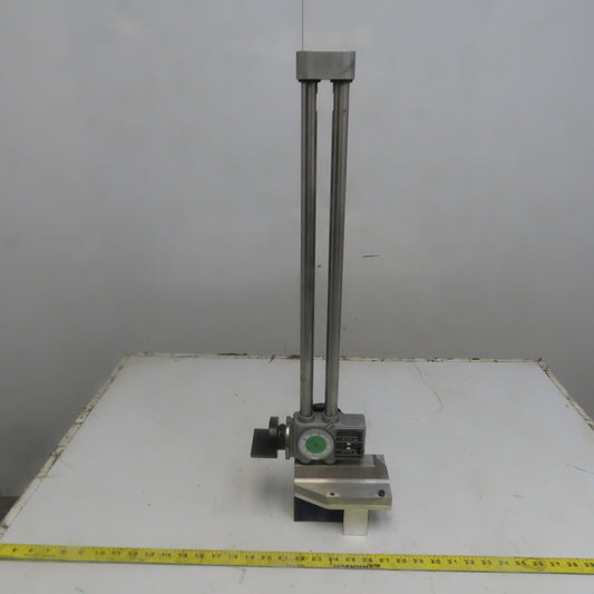 18" Analog Height Gauge W/Modified Magnetic Base & Touch off