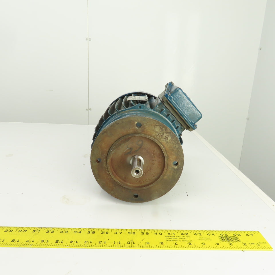 Isgev AS 112 M 4 4-4.8kW Electric Motor 1730RPM 230/460V 3PH IM B5 24mm Shaft