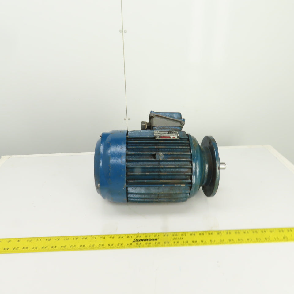 Isgev AS 112 M 4 4-4.8kW Electric Motor 1730RPM 230/460V 3PH IM B5 24mm Shaft