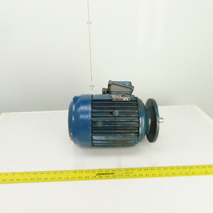 Isgev AS 112 M 4 4-4.8kW Electric Motor 1730RPM 230/460V 3PH IM B5 24mm Shaft