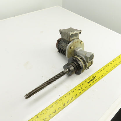 Isgev 5BES 63 B4 0.20kW Electric Gear Motor 30FPM 3PH From Sinico TR60/4-350