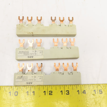 Siemens 910-293-210 690V 63A 3Ph Bus Bar Lot Of 3