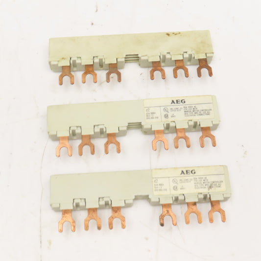 Siemens 910-293-210 690V 63A 3Ph Bus Bar Lot Of 3