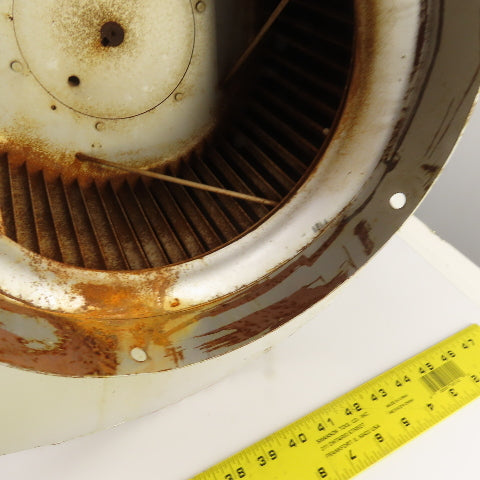 10" OD x 6-1/4" W Squirrel Cage Blower Fan With 1HP Motor 230/460V 3PH & Damper