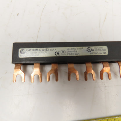 Siemens 3VU9135-1AB04 600V 65A Misc. Lot 3 Phase Bus Bar Lot Of 7