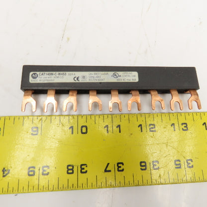 Siemens 3VU9135-1AB04 600V 65A Misc. Lot 3 Phase Bus Bar Lot Of 7