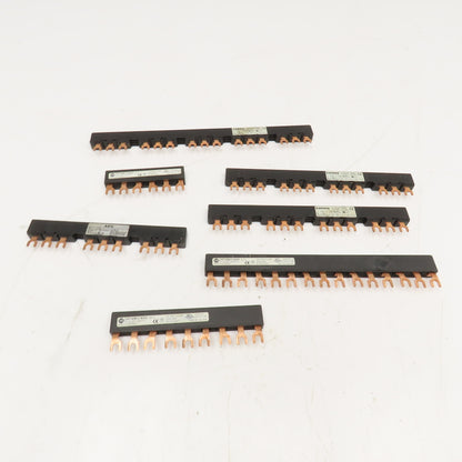 Siemens 3VU9135-1AB04 600V 65A Misc. Lot 3 Phase Bus Bar Lot Of 7