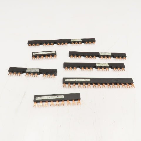 Siemens 3VU9135-1AB04 600V 65A Misc. Lot 3 Phase Bus Bar Lot Of 7
