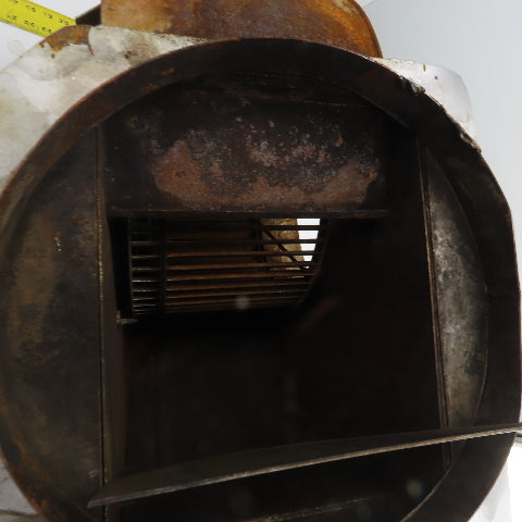 12" OD x 7-1/4" W Squirrel Cage Blower Fan With 3HP Motor 230/460V 3PH & Damper