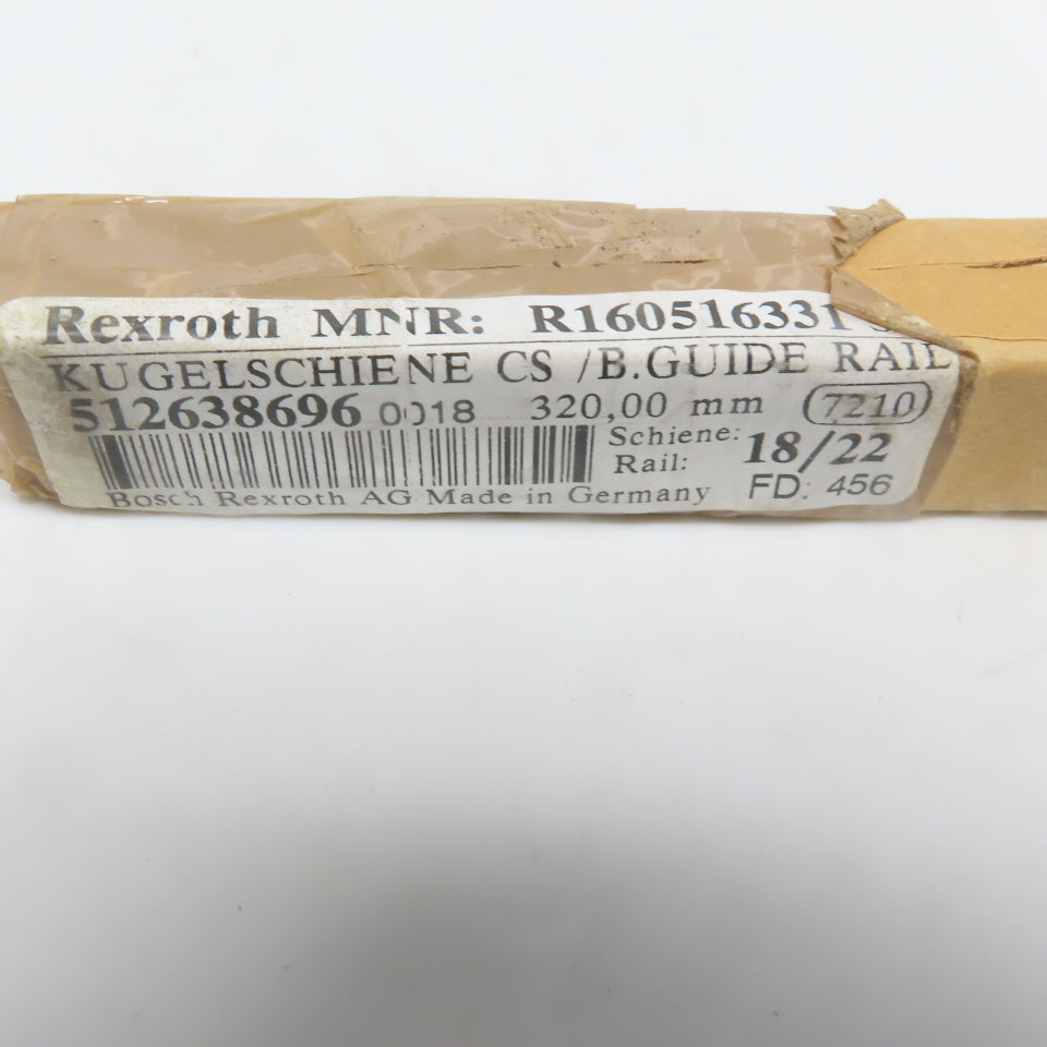 Rexroth R160516331 Linear Guide Rail 320mm