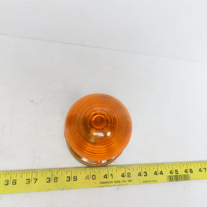 Edwards 104FLEDA-G1 Axapta Beacon Amber Flashing Light 24VDC 0.062A