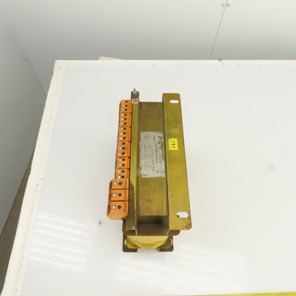 FMT ESTE-PD-0429-603044 2kVA 3PH Transformer Pri 380-460 Sec 220V/24-18 Tested