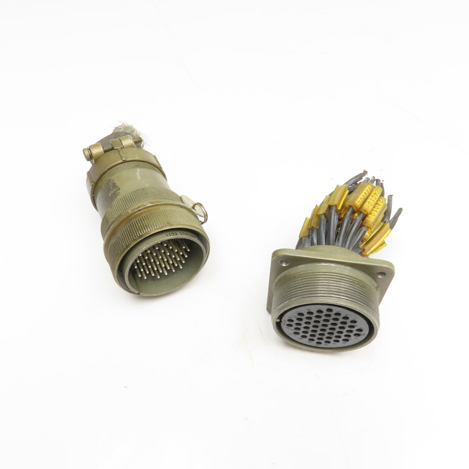 Veam 47 Position Male Female Circular Electrical Connector Set