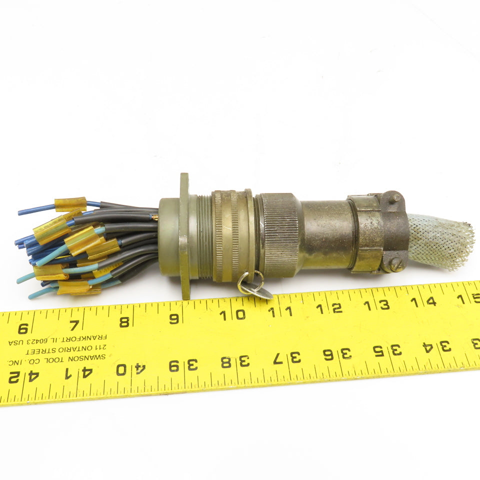 Veam 9546 35 Position Male Female Circular Electrical Connector Set
