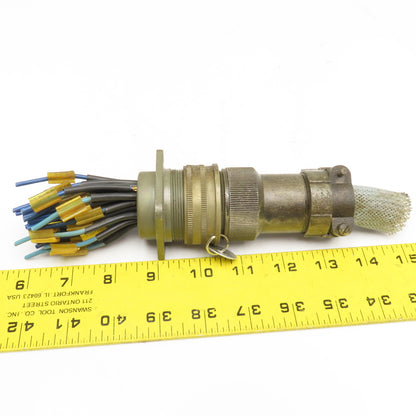 Veam 9546 35 Position Male Female Circular Electrical Connector Set