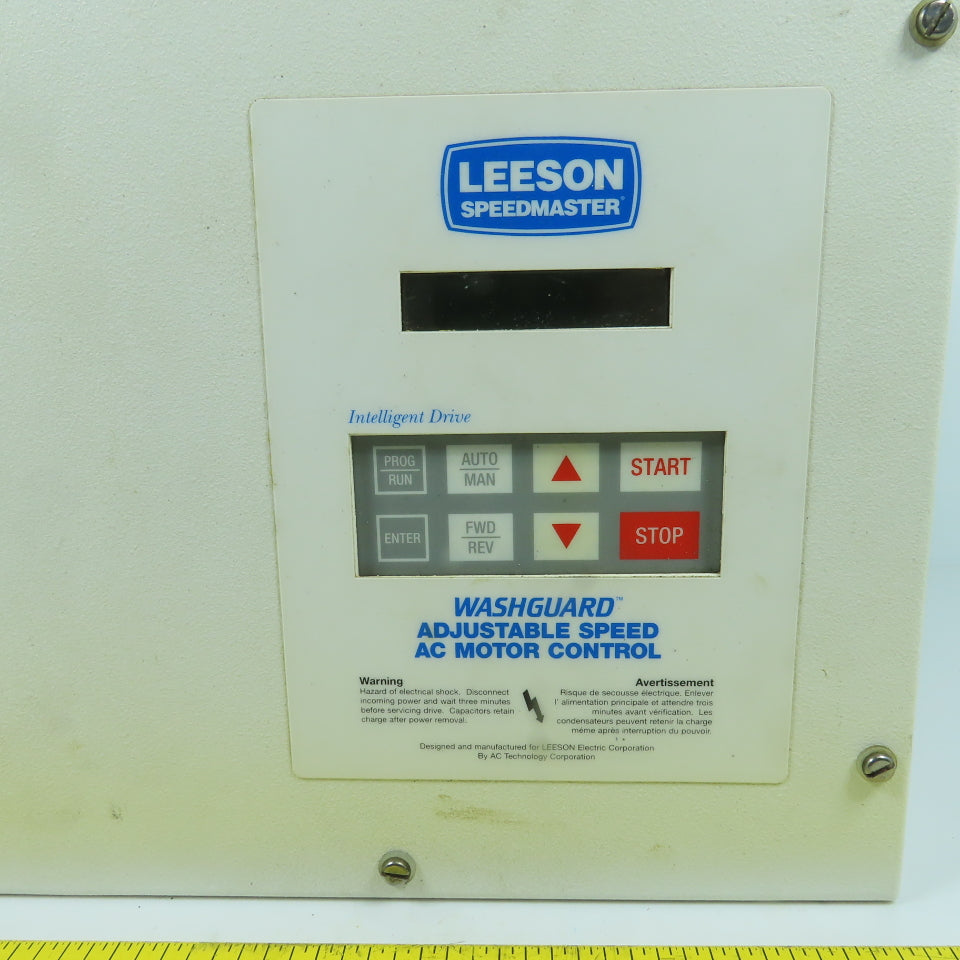 Leeson Washguard 174548.00 7.5HP Adjustable Speed AC Drive Parts/Repair