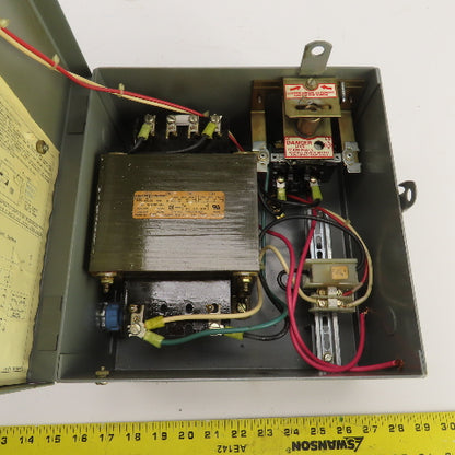 Square D Class 9070 SK5271T 750VA Transformer Disconnect HV 230/460V LV 115V 1PH